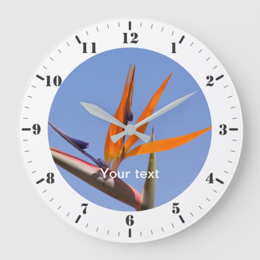 Personalisieren Sie Ihre persönlichen Daten mit St Große Wanduhr (Vorderseite)