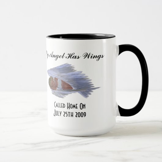 Personalisieren Sie Ihre Wings-Tasse Tasse (Rechts)