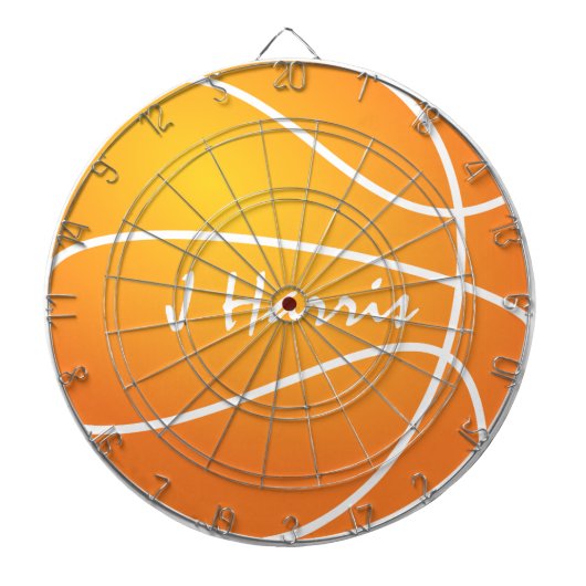 Personalisieren Sie Ihren eigenen Basketball Dartscheibe (vorne)