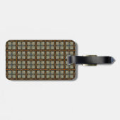 Personalisieren Sie Ihren Gepäckanhänger mit Leder (Rückseite horizontal)