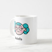 Personalisieren Sie Ihren Namen mit einem lustigen Kaffeetasse (Vorderseite Links)