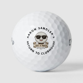 Personalisieren Sie Ihren Namen verloren & Proud B Golfball