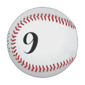 Personalisieren Sie Ihren Text Baseball (Vorderseite Links)