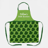 Personalisieren Sie Irish Kitchen St Patrick's Day Schürze (Vorderseite)