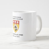 PERSONALISIEREN SIE IT - JUMBO White 20 oz PMC SIE Jumbo-Tasse (Vorderseite Rechts)