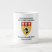 PERSONALISIEREN SIE IT - JUMBO White 20 oz PMC SIE Jumbo-Tasse (Vorderseite)