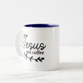 Personalisieren Sie Jesus und Coffee Combo Tasse (Vorderseite Links)