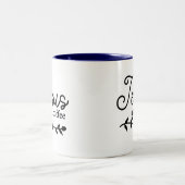 Personalisieren Sie Jesus und Coffee Combo Tasse (Mittel)