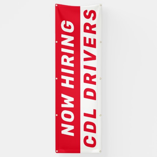 Personalisieren Sie jetzt CDL-Treiber für jeden Jo Banner (Vertikal)