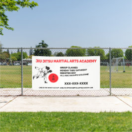 Personalisieren Sie Jiu Jitsu Martial Arts School  Banner