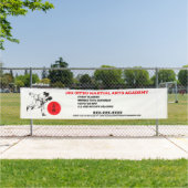 Personalisieren Sie Jiu Jitsu Martial Arts School  Banner (Insitu)