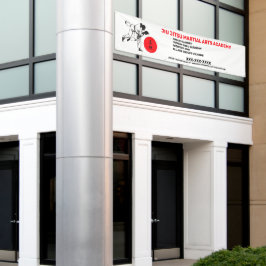 Personalisieren Sie Jiu Jitsu Martial Arts School Banner