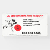 Personalisieren Sie Jiu Jitsu Martial Arts School  Banner (Horizontal)