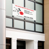 Personalisieren Sie Jiu Jitsu Martial Arts School Banner (Äußeres Gebäude)