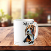 Personalisieren Sie Kaffee und meinen Beagle Niedl Kaffeetasse