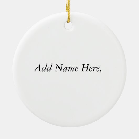 Personalisieren Sie Kardinal Ornament (Hinten)