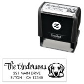 Personalisieren Sie Labrador Permastempel (Beispiel)