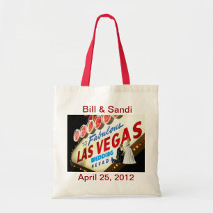 Personalisieren Sie Las Vegas Wedding Bag Tragetasche
