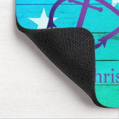 Personalisieren Sie Lila Aufnahmen für das U-Boot  Mousepad (Ecke)