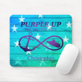 Personalisieren Sie Lila Aufnahmen für das U-Boot  Mousepad (Mit Mouse)