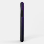 Personalisieren Sie Lila gemusterte Russ-Faser Case-Mate iPhone Hülle (Hinten/Rechts)