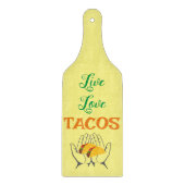 Personalisieren Sie Live-Liebe-Tacos durch den Han Schneidebrett (Vorderseite)