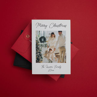 Personalisieren Sie lustige Weihnachten Postkarte