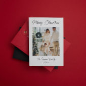 Personalisieren Sie lustige Weihnachten Postkarte