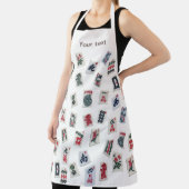 Personalisieren Sie MahJong-Fliesen und Symbolmust Schürze (InSitu)