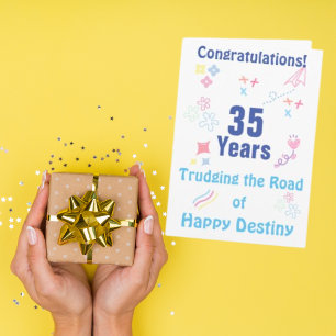 Personalisieren Sie Meilenstein 12-Stufen-Jubiläum Karte