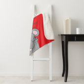 Personalisieren Sie "Merry Christmouse Blanket/Med Sherpadecke (Beispiel)