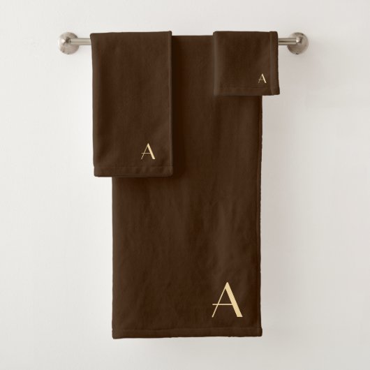 Personalisieren Sie mit Ihrem ersten DK Brown Badhandtuch Set (Insitu)