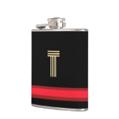 Personalisieren Sie mit Ihrem ersten schwarzen + r Flachmann (Links)