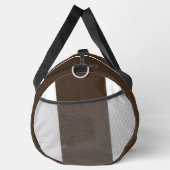 Personalisieren Sie mit Ihren Initialen dk Brown Duffle Bag (Rechts)
