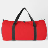 Personalisieren Sie mit Ihren Initialen Rot Duffle Bag (Rückseite)