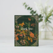 Personalisieren Sie mithilfe der Card-Herbstfarben Dankeskarte (Stehend Vorderseite)