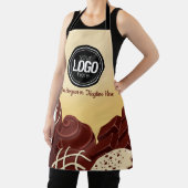 Personalisieren Sie moderne Schokoladengeschäfte Schürze (InSitu)