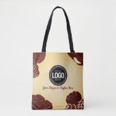 Personalisieren Sie moderne Schokoladengeschäfte Tasche (Vorderseite)