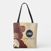 Personalisieren Sie moderne Schokoladengeschäfte Tasche (Rückseite)