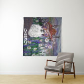 Personalisieren Sie Momma Llama auf einem Gebiet d Wandteppich (Beispiel (Horizontal))