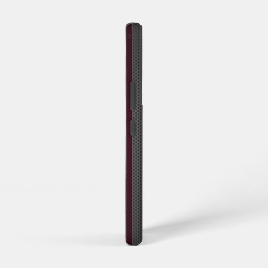 Personalisieren Sie Monogram American Flag Metalli Samsung Galaxy Hülle (Rechte Seite)