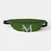 Personalisieren Sie Monogram Initial Name Forest G Bauchtasche (Vorderseite)