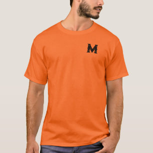 Personalisieren Sie Monogram M Limon T - Shirt