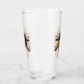 Personalisieren Sie Motorradfahrer-Adlerwrenches Glas (Rechts)