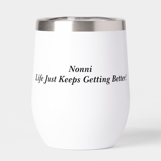 Personalisieren Sie Mutter, Großmutter, Nana, Nonn (Rückseite)