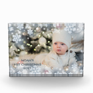 Personalisieren Sie Name & Foto Baby's First Chris