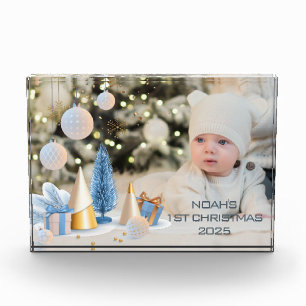 Personalisieren Sie Name & Foto Baby's First Chris