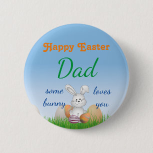 Personalisieren Sie Name Happy Oaster einige sonni Button