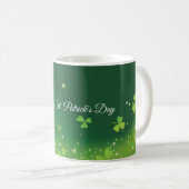 Personalisieren Sie Name und Foto St. Patrick's Da Kaffeetasse (VorderseiteRechts)