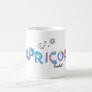 Personalisieren Sie Namens-Spaß CAPRICORN Geburtst Kaffeetasse